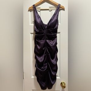 Xscape Satin Cocktail Dress